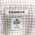 フェアファクス FAIRFAX カシミヤ混 開襟 チェック シャツ メンズ JPN:M