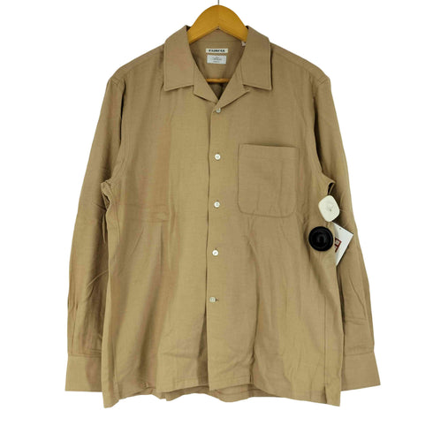 フェアファクス FAIRFAX 開襟 コットンシャツ メンズ JPN:M