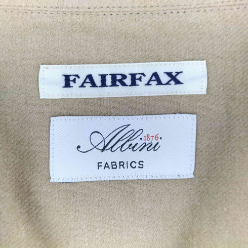 フェアファクス FAIRFAX 開襟 コットンシャツ メンズ JPN:M