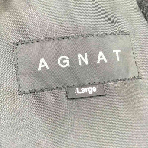 AGANAT ヘリンボーンウールコート メンズ JPN:L