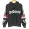 アディダス adidas 90S デサント製 トレフォイルロゴプリント プルオーバーパーカー メンズ M-L