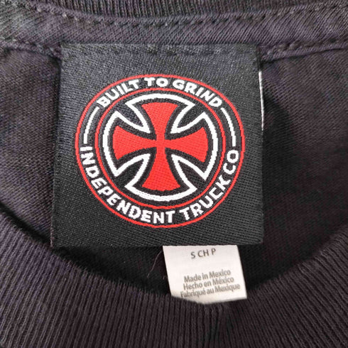 インディペンデント INDEPENDENT コラボ プリント S/S クルーネック Tシャツ メンズ