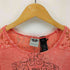 ハーレーダビッドソン HARLEY-DAVIDSON USA製 Restless Spirit Short Sleeve Lace Tee Y2K レディース import:XS