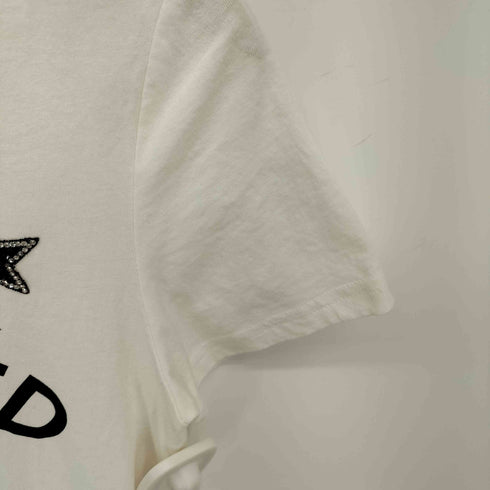 RED PEPPER フロントプリント ラインストーン S/S Tシャツ Y2K レディース JPN:2