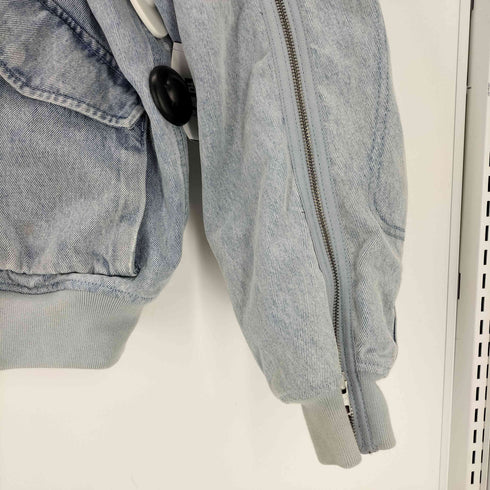 パレス PALACE ZIPPED MA-1 BOMBER JACKET ジップ デニム ボンバージャケット メンズ M