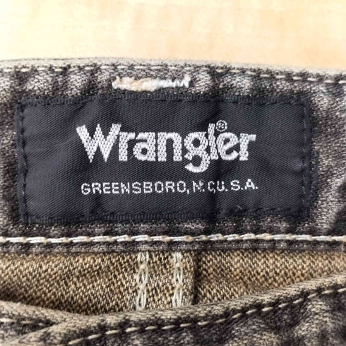 ラングラー Wrangler ブーツカット フレア ウォッシュド カラー デニム パンツ メンズ 31