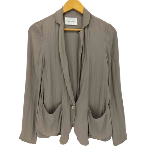 ベイジ BEIGE ドレープ ボタンレスシャツ レディース 4