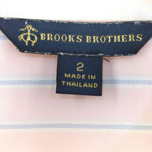 ブルックスブラザーズ BROOKS BROTHERS ストライプ コットン シャツ レディース JPN:2