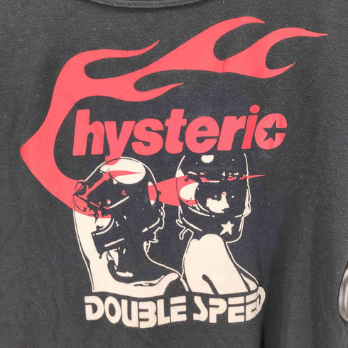 ヒステリックグラマー HYSTERIC GLAMOUR HYSTERIC FLAME ON チビTシャツ Y2K レディース FREE