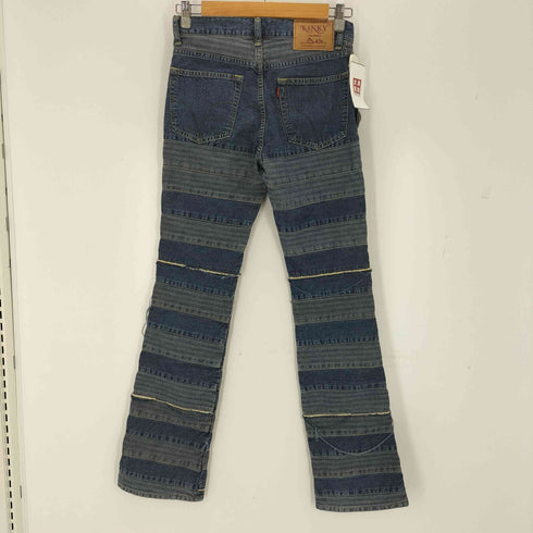ヒステリックグラマー HYSTERIC GLAMOUR スクラッチフレアデニムパンツ ツギハギ ウミヘビ デニム Y2K レディース 25