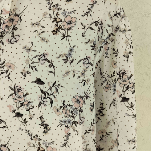 アンタイトル UNTITLED PATTI フラワードットキーネックワンピース レディース JPN:2