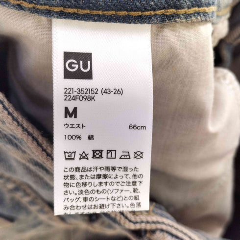 ジーユー GU バレルレッグジーンズ レディース JPN:M