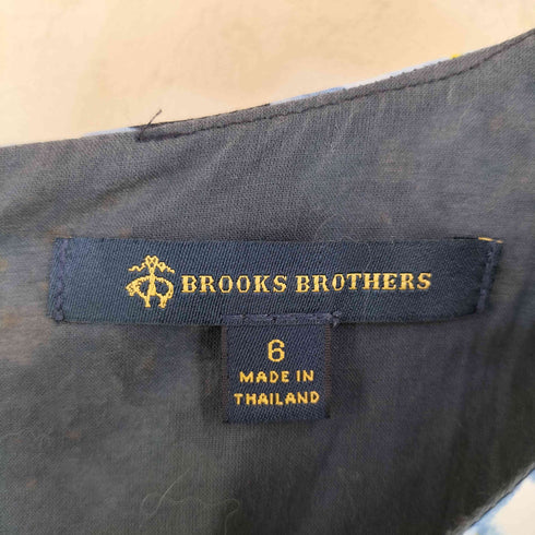 ブルックスブラザーズ BROOKS BROTHERS 花柄 ノースリーブワンピース レディース 6