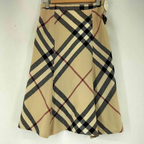 バーバリーロンドン BURBERRY LONDON ノバチェック ウール スカート レディース JPN:38