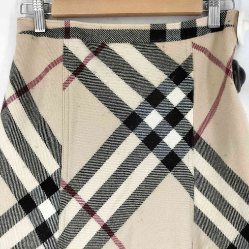 バーバリーロンドン BURBERRY LONDON ノバチェック ウール スカート レディース JPN:38