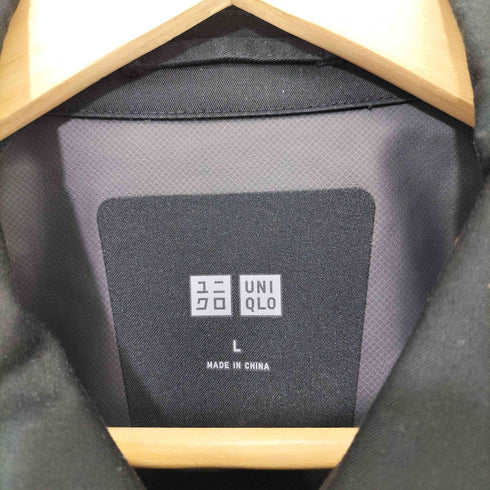 ユニクロ UNIQLO ブロックテックステンカラーコート メンズ JPN:L