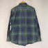 ランズエンド LANDS END チェック柄 コットン 長袖 BDシャツ メンズ JPN:XL