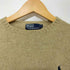 ポロバイラルフローレン Polo by RALPH LAUREN ポニー刺繍 クルーネック ウール ニット メンズ import:M