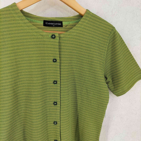 CADORNAFI'ORE カドルナフィオレ ボーダーワッフル サマーカーディガン レディース import:M