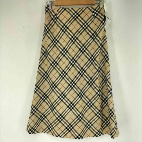 バーバリーロンドン BURBERRY LONDON ノバチェック ウール スカート レディース JPN:38
