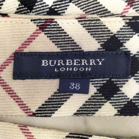 バーバリーロンドン BURBERRY LONDON ノバチェック ウール スカート レディース JPN:38
