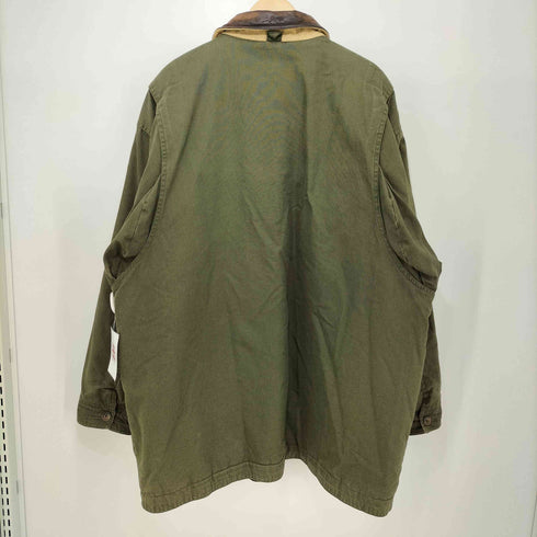 パシフィックトレイル PACIFIC TRAIL 90s 襟レザー 裏ボア ハンティング ジャケット メンズ import:XL