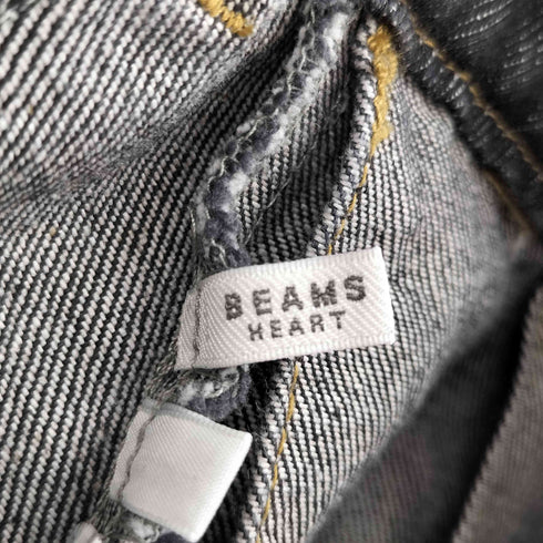 ビームスハート BEAMS HEART ワイドプリーツ デニムスカート レディース S