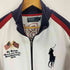 ポロバイラルフローレン Polo by RALPH LAUREN GBR ビッグポニー刺繍 スウェット トラックジャケット メンズ XL