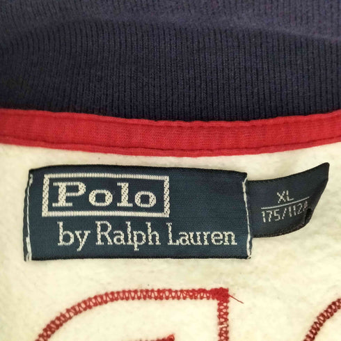 ポロバイラルフローレン Polo by RALPH LAUREN GBR ビッグポニー刺繍 スウェット トラックジャケット メンズ XL