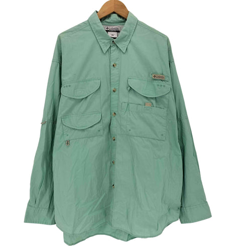 コロンビア Columbia PFG 長袖 フィッシングシャツ メンズ import:L