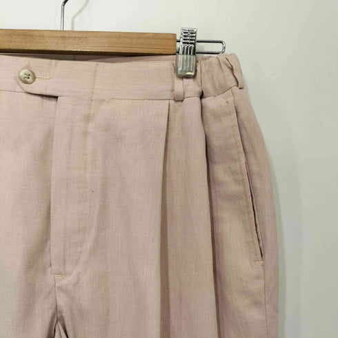 American Trouser 2タック ワイド テーパード スラックス メンズ