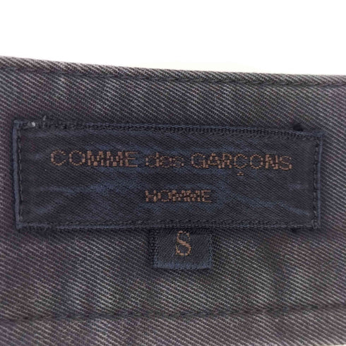 コムデギャルソンオム COMME des GARCONS HOMME 00s 02AW 田中オム コットン トラウザー メンズ S