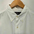 ラルフローレン RALPH LAUREN 90s BIG SHIRT ビッグシャツ ポニー刺繍 ボタンダウン シャツ 長袖 無地 メンズ import:L