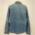 アバクロンビーアンドフィッチ Abercrombie & Fitch ウォッシュ加工 ストライプ デニム シャツ メンズ import:M