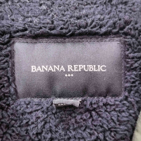バナナリパブリック BANANA REPUBLIC フードファー 裏ボア モッズコート レディース JPN:L