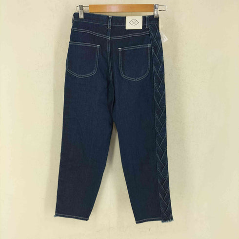 シーバイクロエ SEE BY CHLOE サイド編み込み デザイン デニムパンツ レディース 24