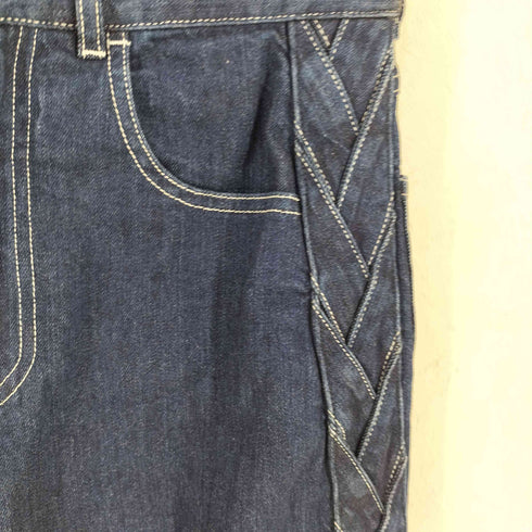 シーバイクロエ SEE BY CHLOE サイド編み込み デザイン デニムパンツ レディース 24