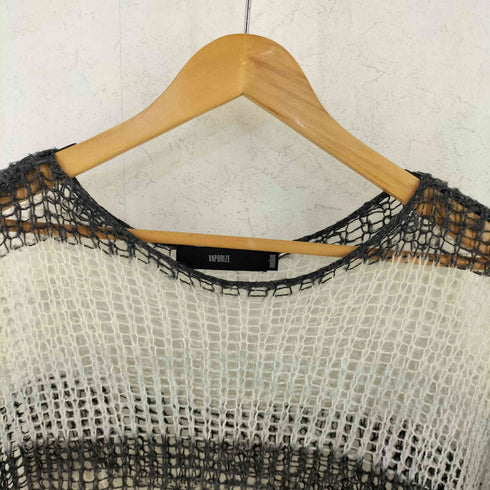 ヴェイパライズ VAPORIZE 22SS Net Knit ボーダーニット レディース JPN:M