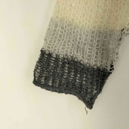 ヴェイパライズ VAPORIZE 22SS Net Knit ボーダーニット レディース JPN:M