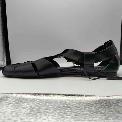ザラ ZARA フラット グルカ サンダル レディース EUR:38