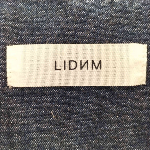 リドム LIDnM ユーズドデニムオープンカラーシャツ メンズ import:S