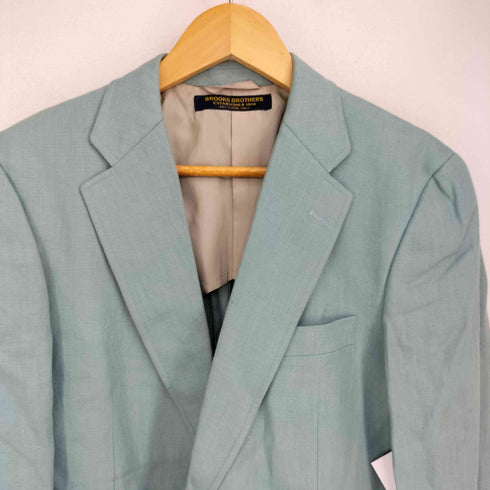 ブルックスブラザーズ BROOKS BROTHERS 日本製 リネン100 2Bテーラードジャケット メンズ A5