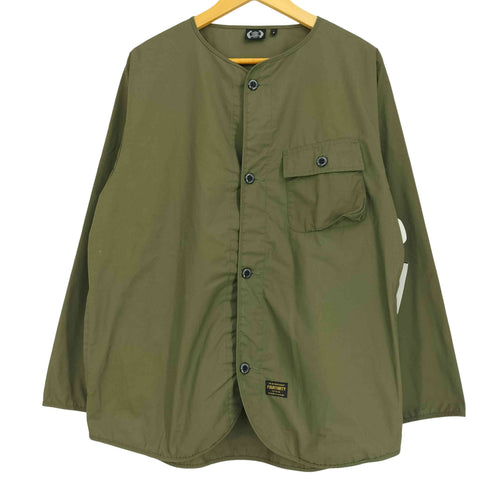 フォーサーティ 430 fourthirty NC MIL SHIRT ミリタリーノーカラーシャツ メンズ JPN:2