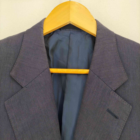 アクアスキュータム AQUASCUTUM リネン100 背抜き 2Bテーラードジャケット メンズ AB-7