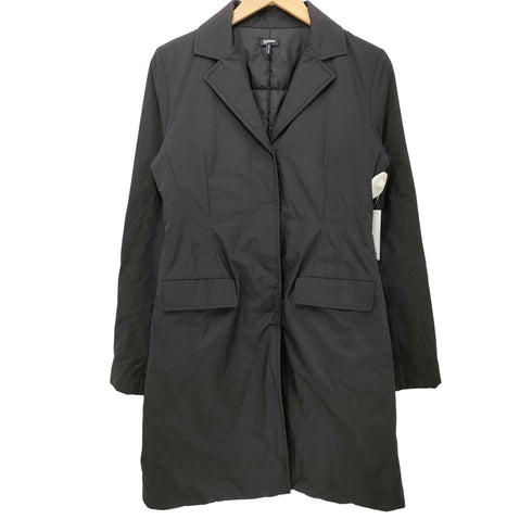 ジルサンダーネイビー JIL SANDER NAVY パデット チェスターコート 中綿 レディース 34