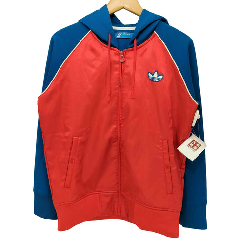 アディダスオリジナルス adidas Originals バイカラーサテンジップパーカー メンズ JPN:M
