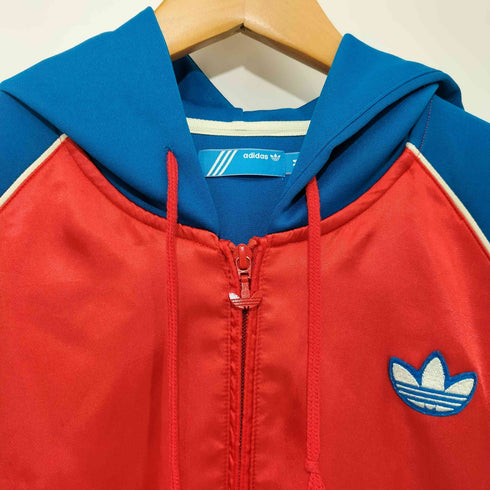 アディダスオリジナルス adidas Originals バイカラーサテンジップパーカー メンズ JPN:M