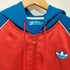 アディダスオリジナルス adidas Originals バイカラーサテンジップパーカー メンズ JPN:M