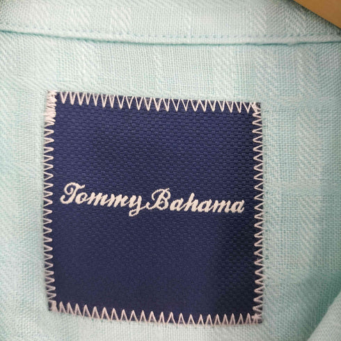 トミーバハマ Tommy Bahama リネン ショートスリーブシャツ ボックスシルエット メンズ JPN:L