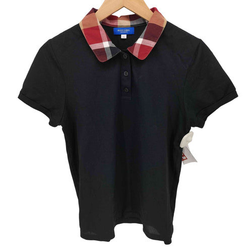 ブルーレーベルクレストブリッジ BLUE LABEL CRESTBRIDGE 襟 ハウス チェック ポロシャツ レディース EUR:38